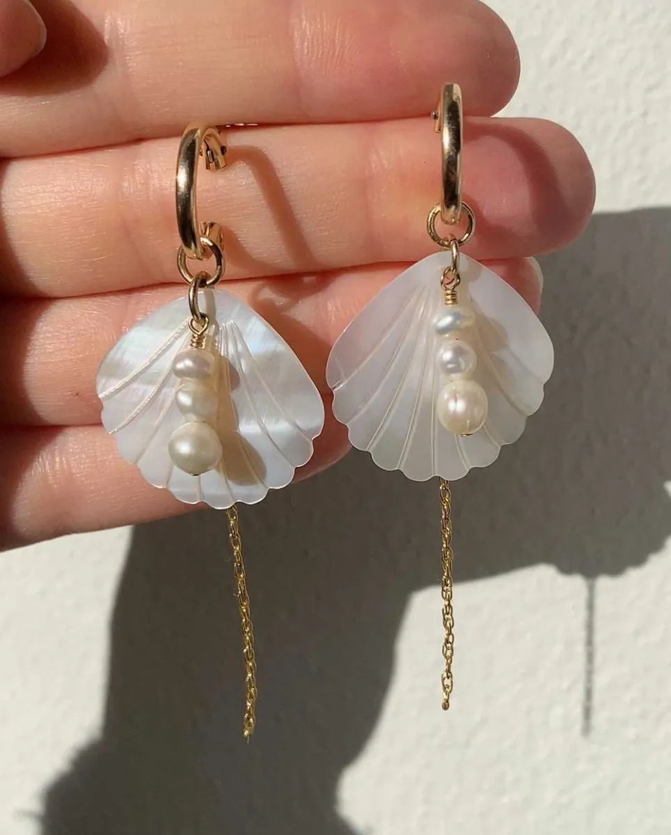 Oasis Mother of Pearl Earrings