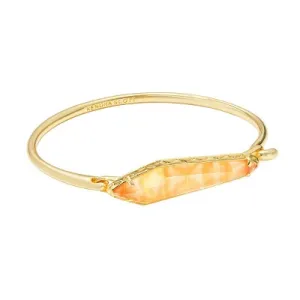 Open Box - Kendra Scott Alice Cuff Bracelet - Coral Catseye S/M