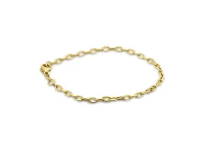 Open Cable Yellow Gold Chain