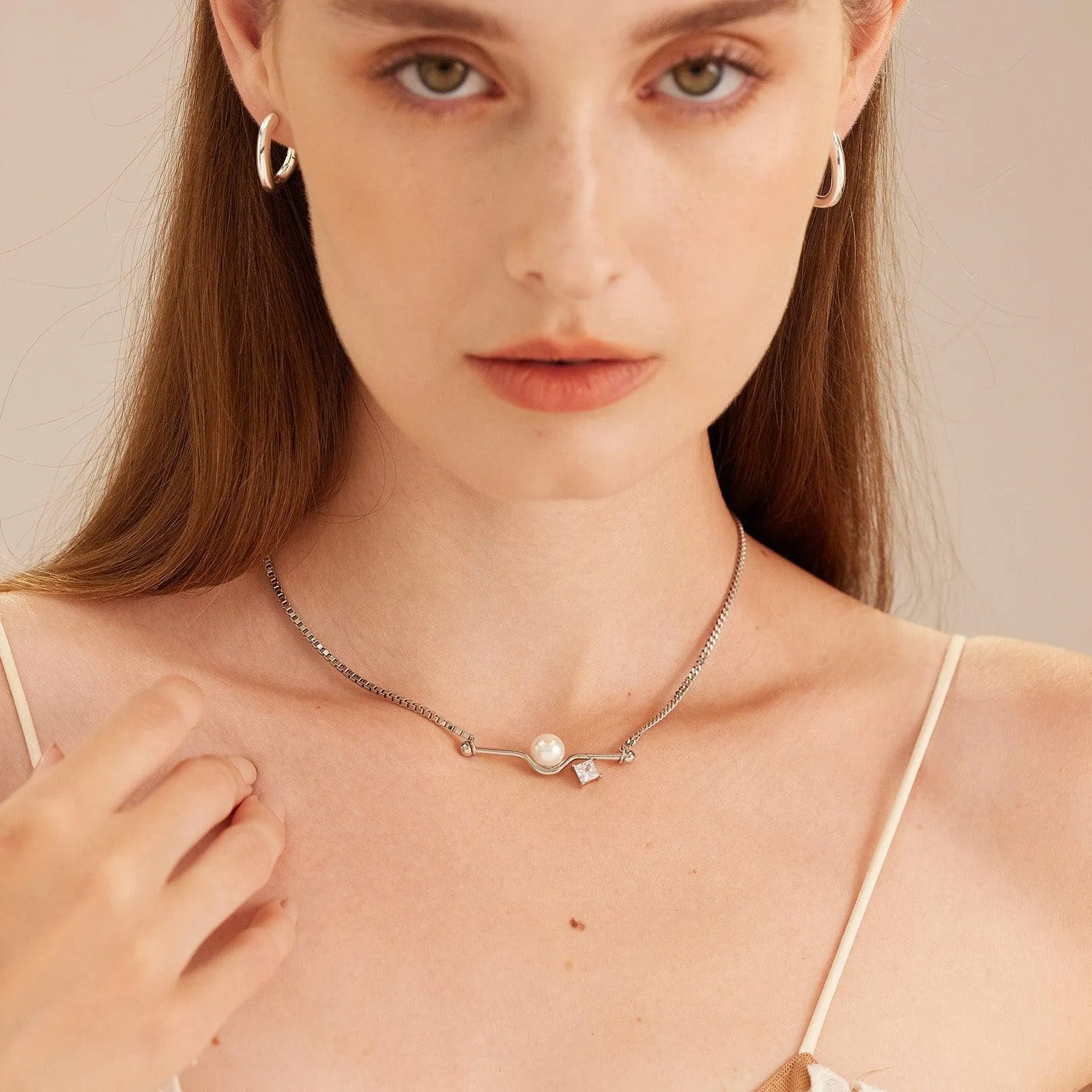 Pearl Chain Necklace