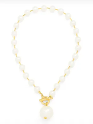 Pearl Tube Necklace