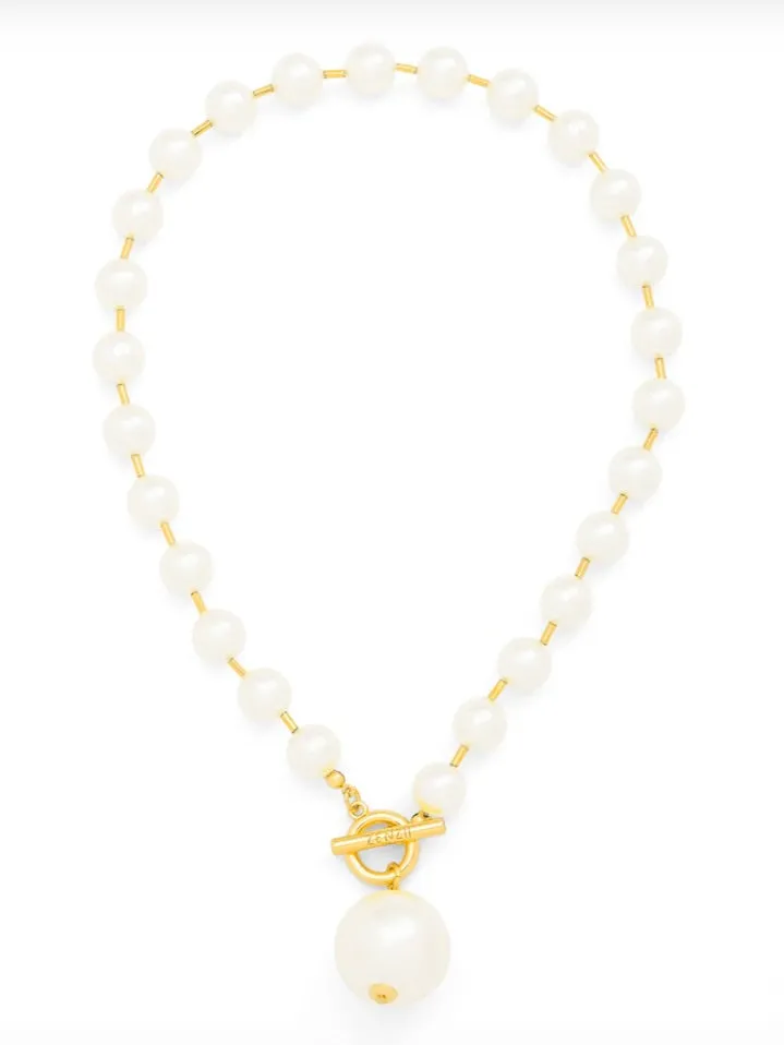 Pearl Tube Necklace