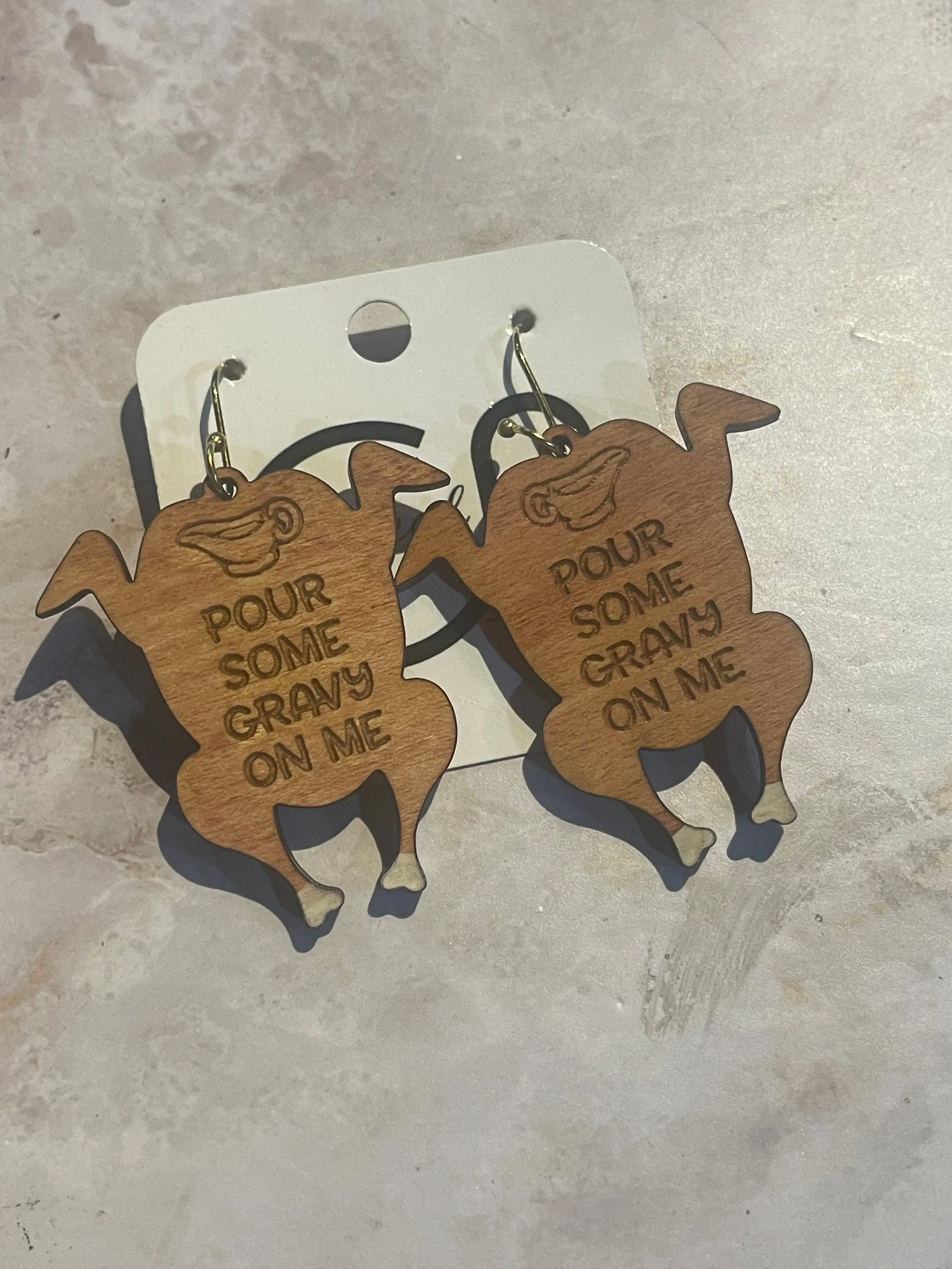 Pour Some Gravy on Me earrings