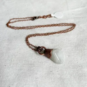 Rainbow Moonstone Electroform Necklace by The Cyprus Cabinet