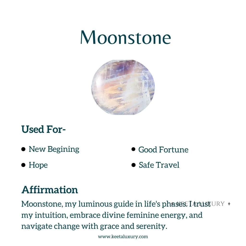 Raw Charm - Moonstone Necklace