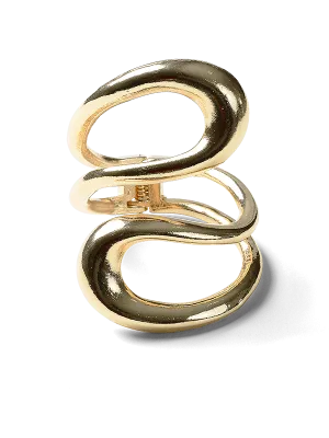 Saira Gold Bangle