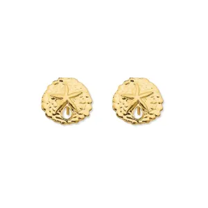 Sand Dollar Stud Earrings