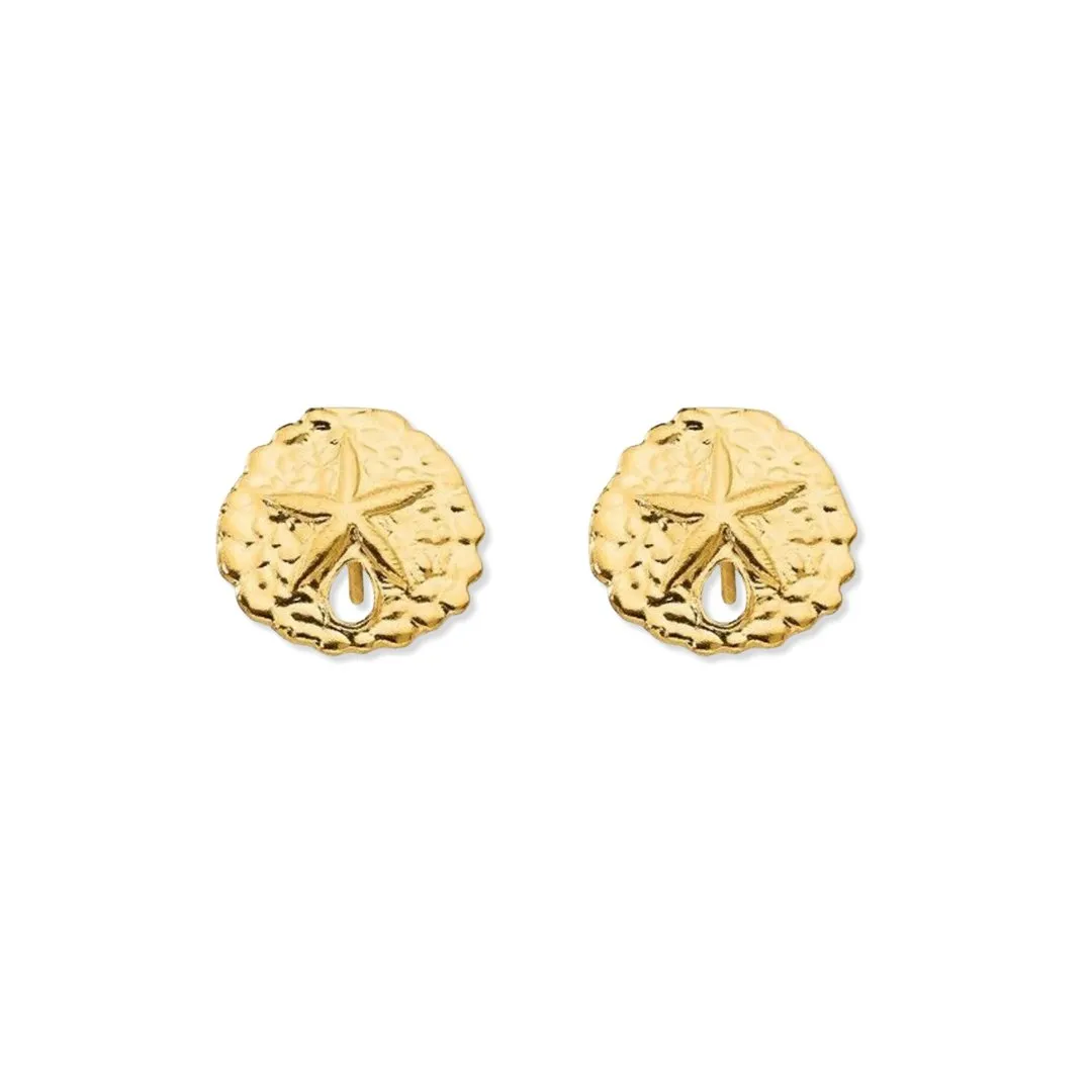 Sand Dollar Stud Earrings