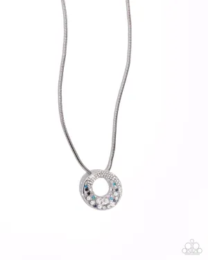 Scintillating Spiral - Blue