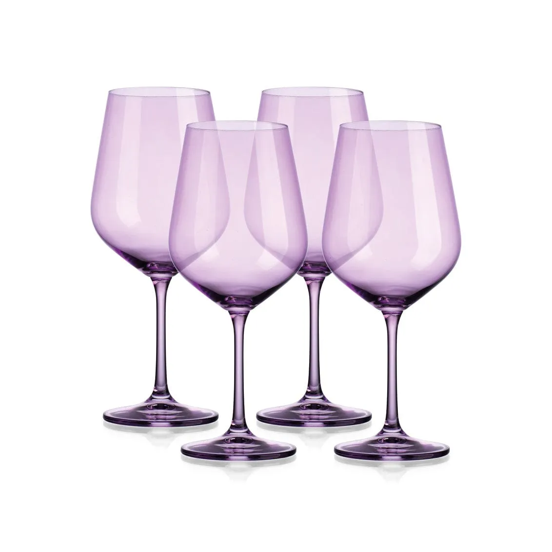 Sheer Red Wine S/4 Coral 19.5
