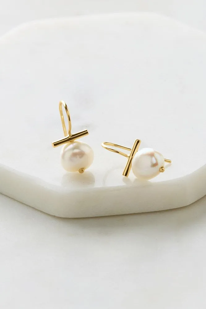Sierra Earring - Pearl