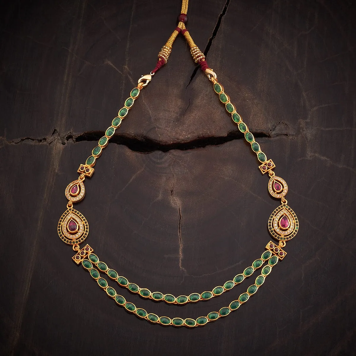 Silver Temple Necklace 157437