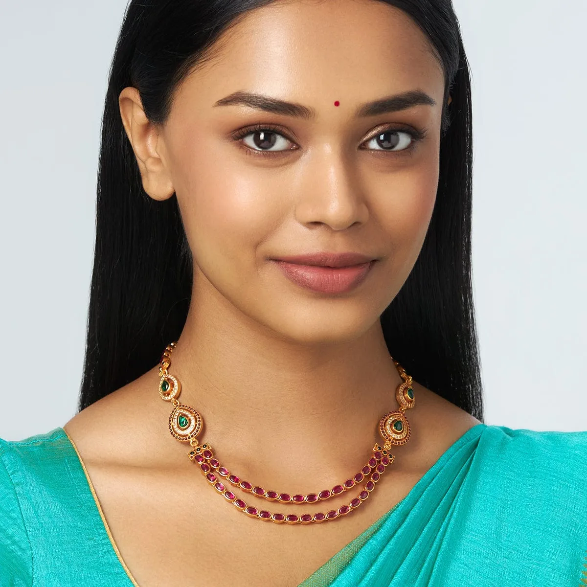 Silver Temple Necklace 157437