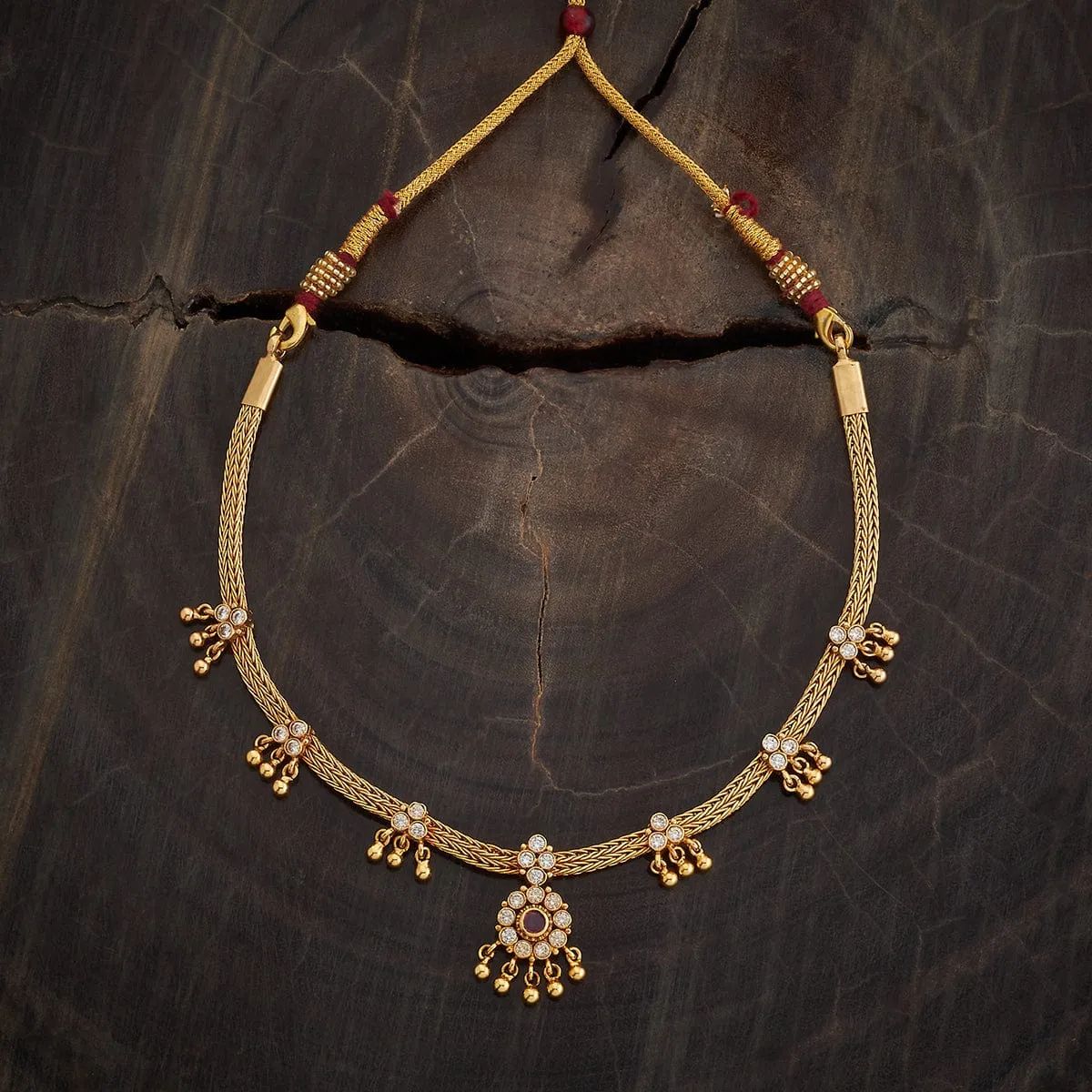 Silver Temple Necklace 174116