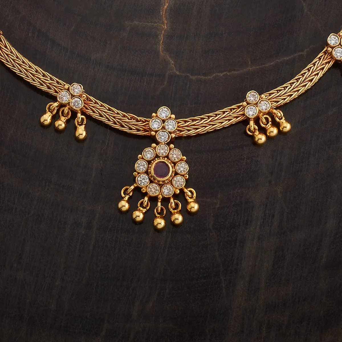 Silver Temple Necklace 174116