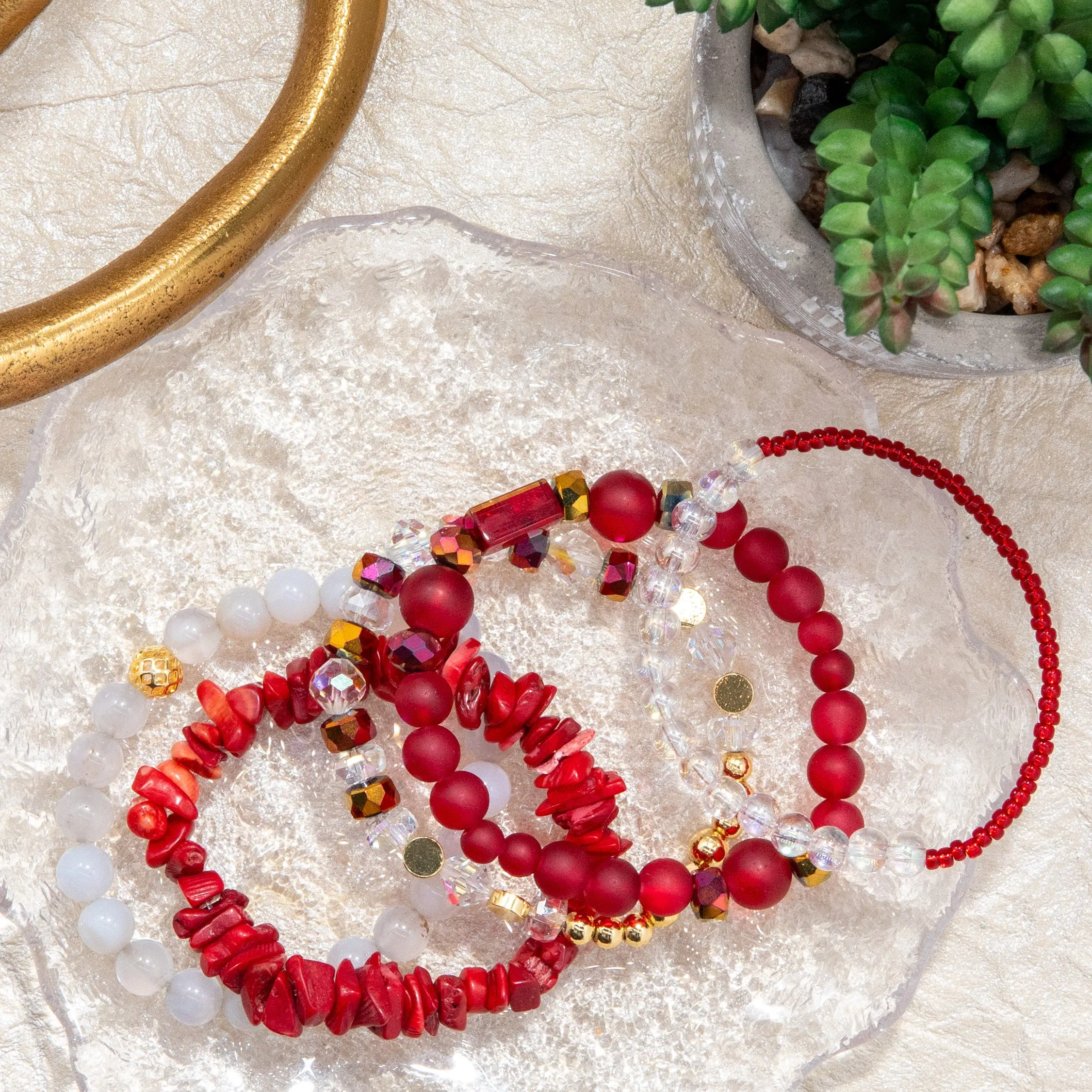 Spicy Lady Stack Bracelet