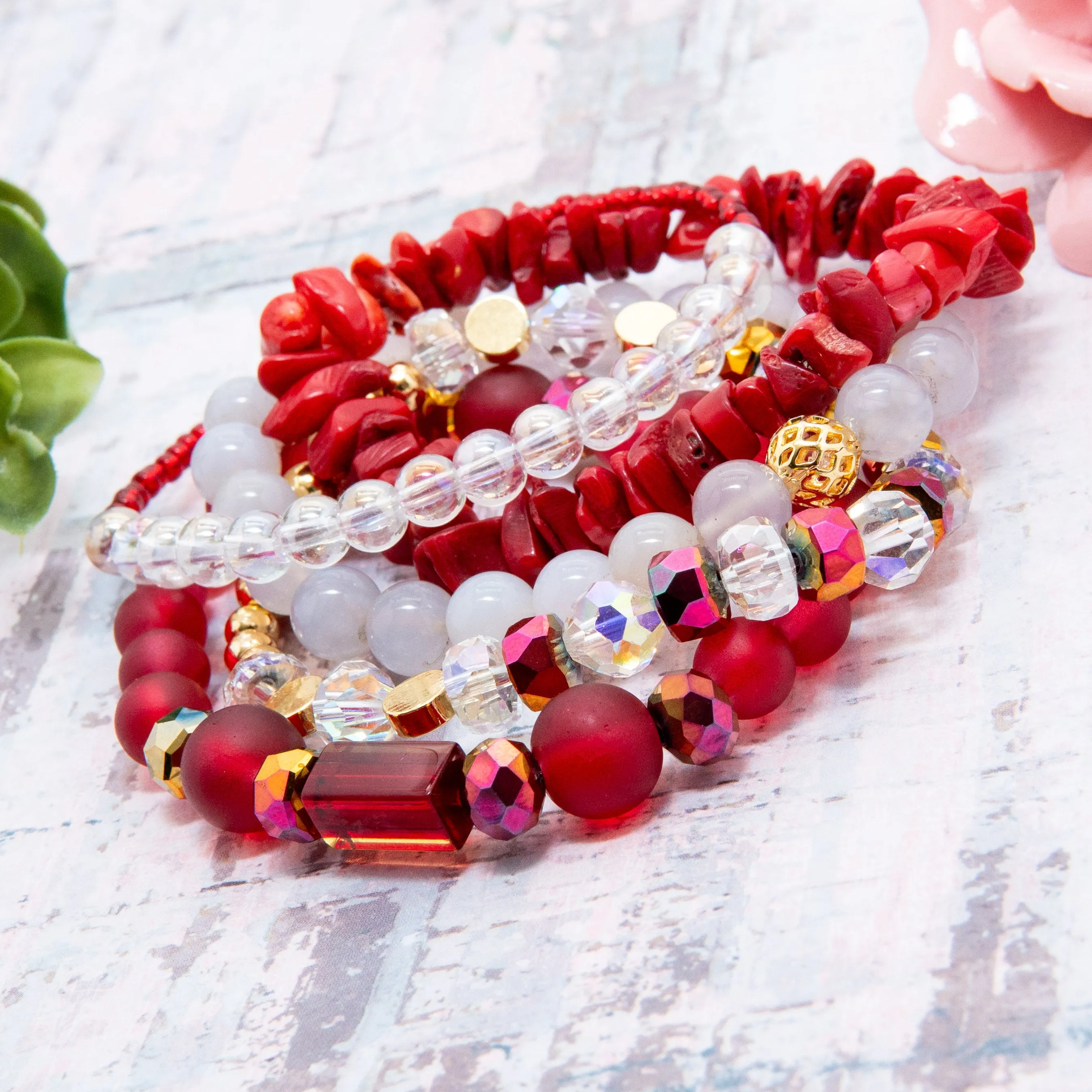 Spicy Lady Stack Bracelet