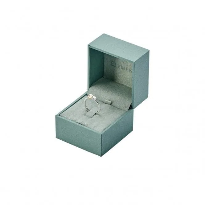 Sterling Silver Gold Plated Ball Toe Ring R3743