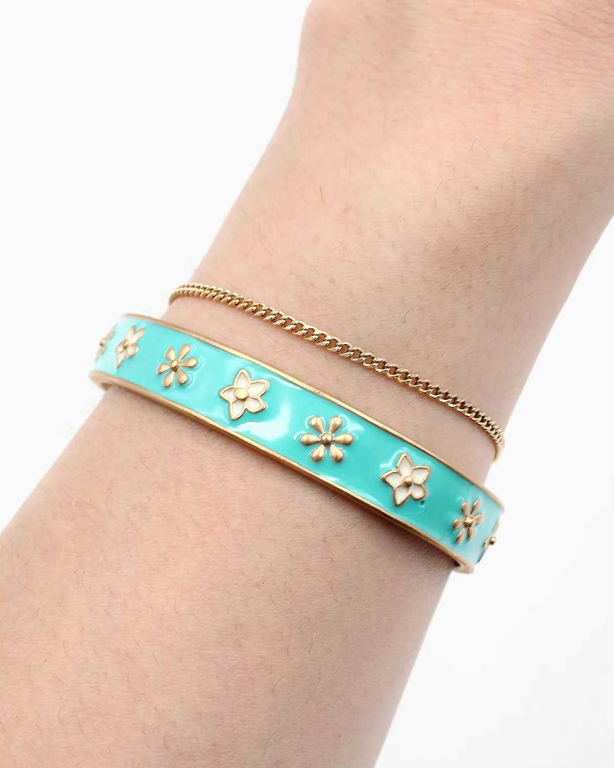 Summer Floral Bangle