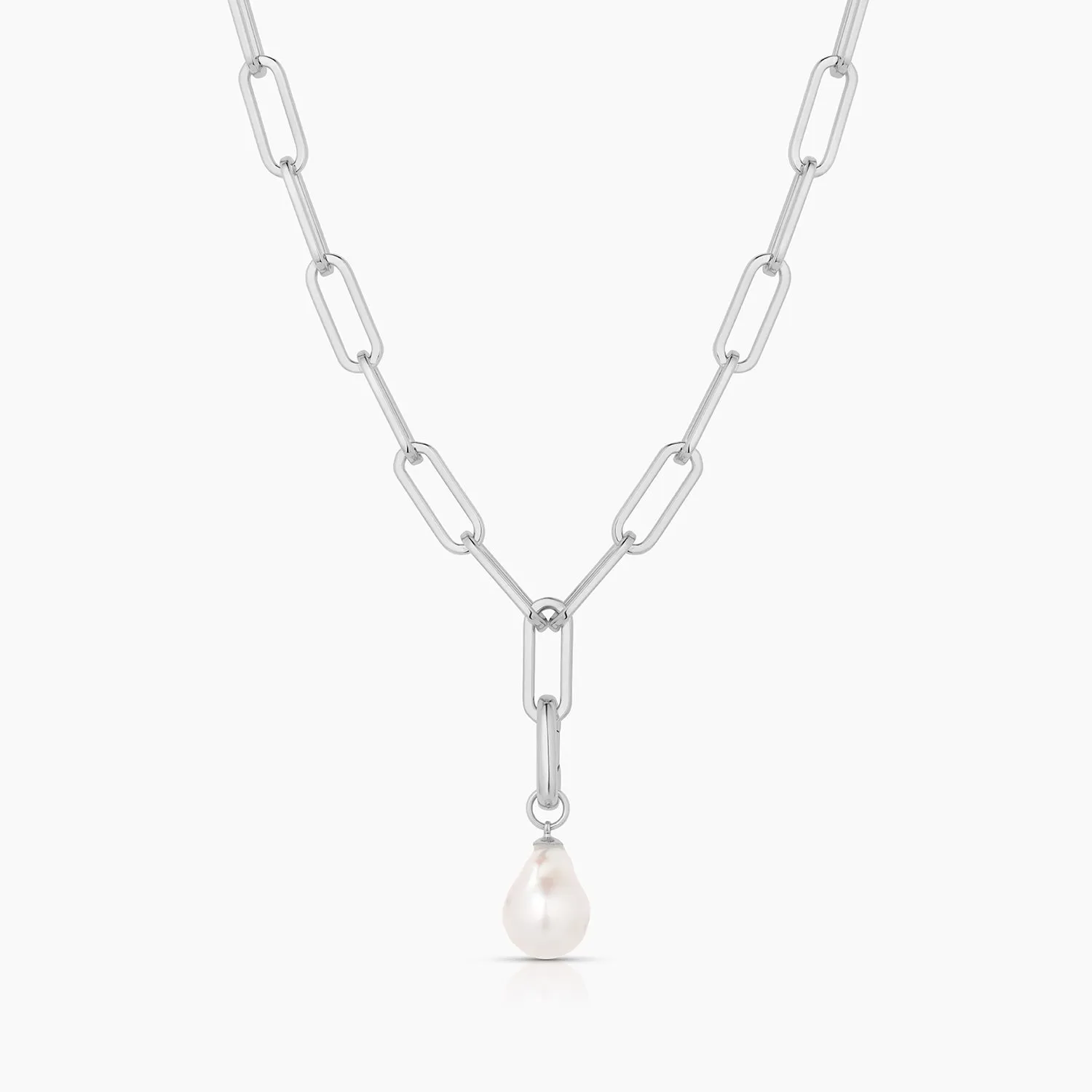 Talia Pearl Link Necklace