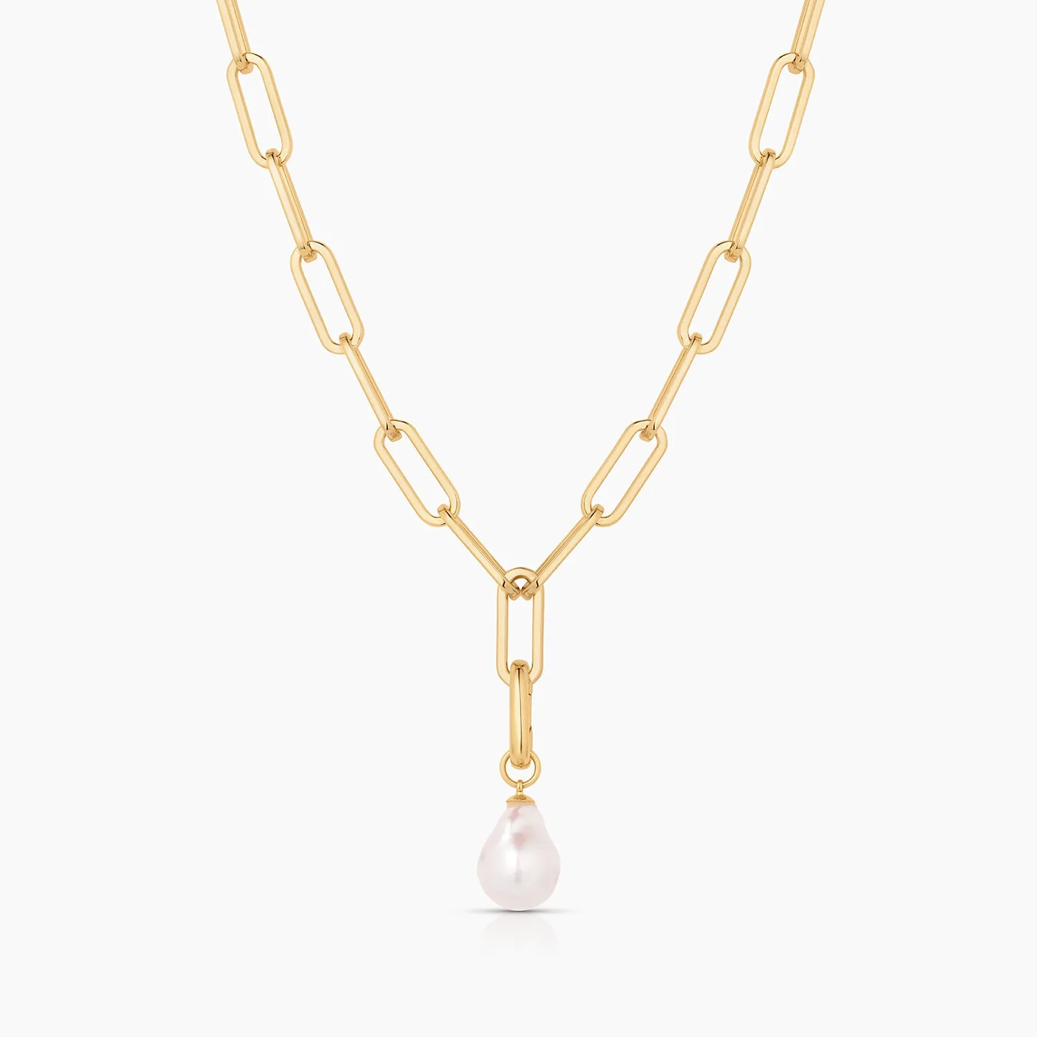 Talia Pearl Link Necklace