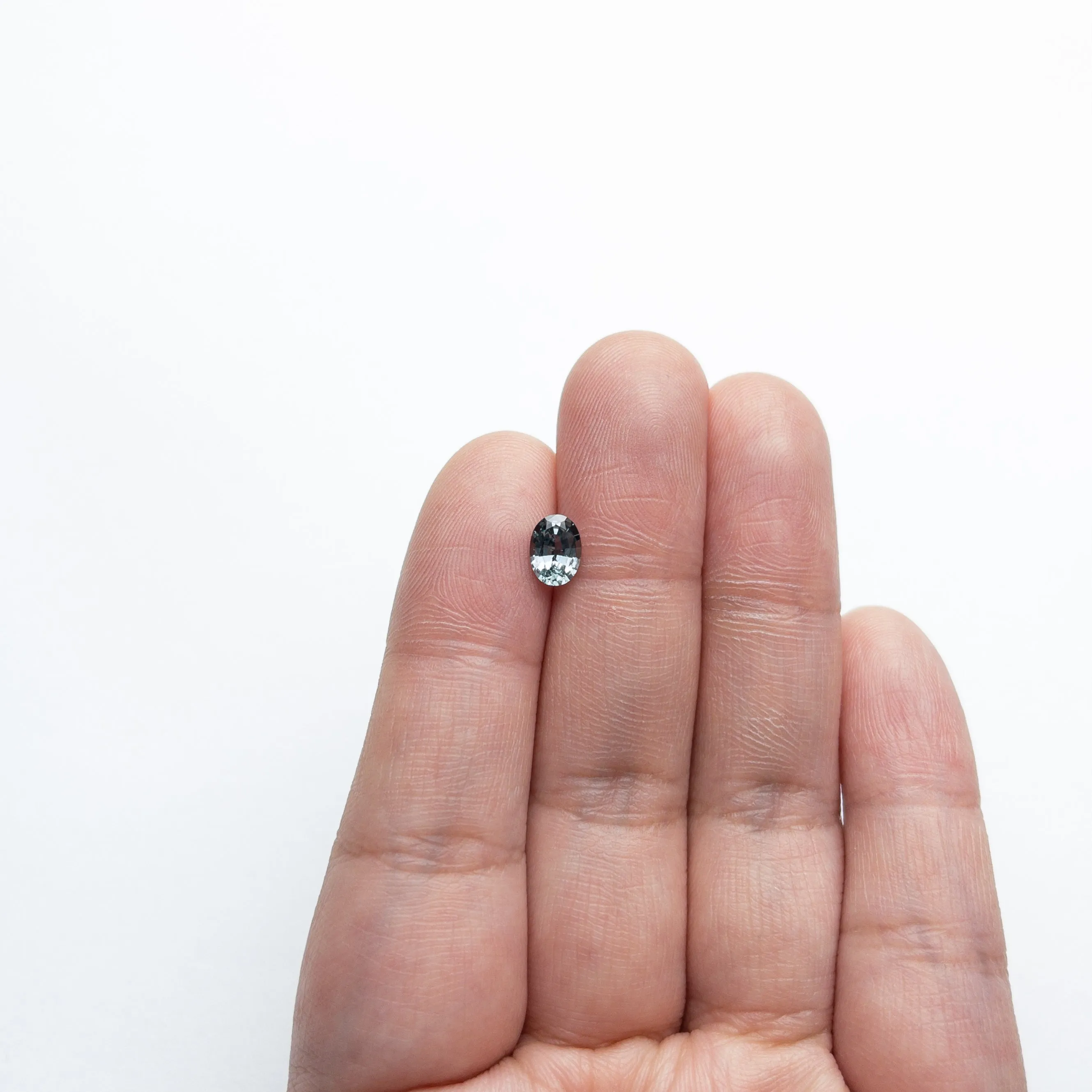 Teal Brilliant Sapphire - 0.84ct Oval