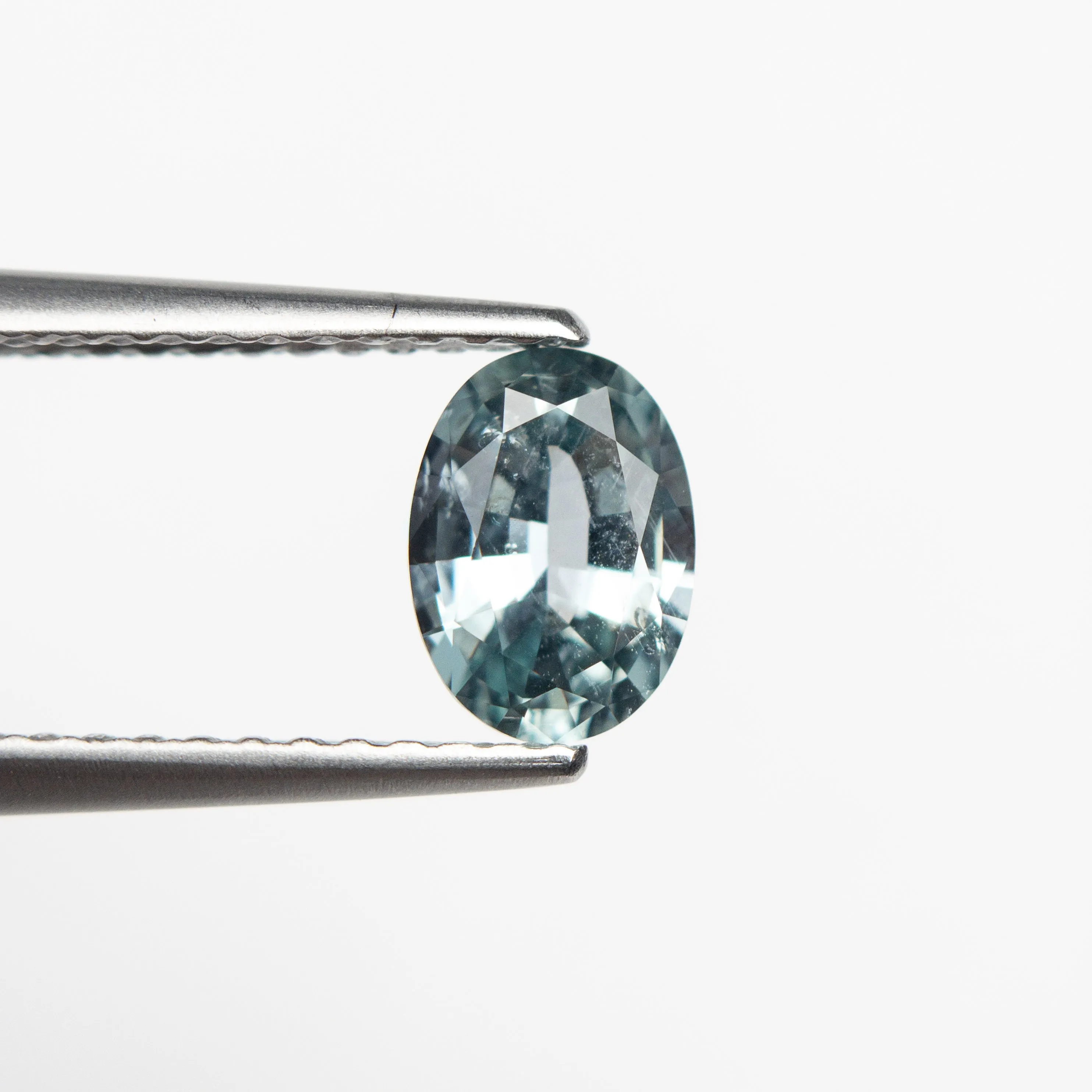 Teal Brilliant Sapphire - 0.84ct Oval