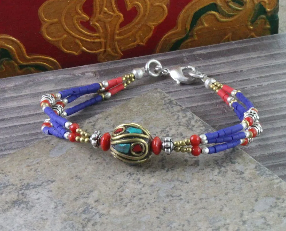 Tibetan Traditional Beaded Bracelet