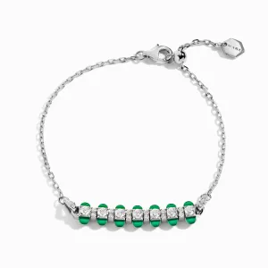 Tip-Top Diamond Chain Bracelet