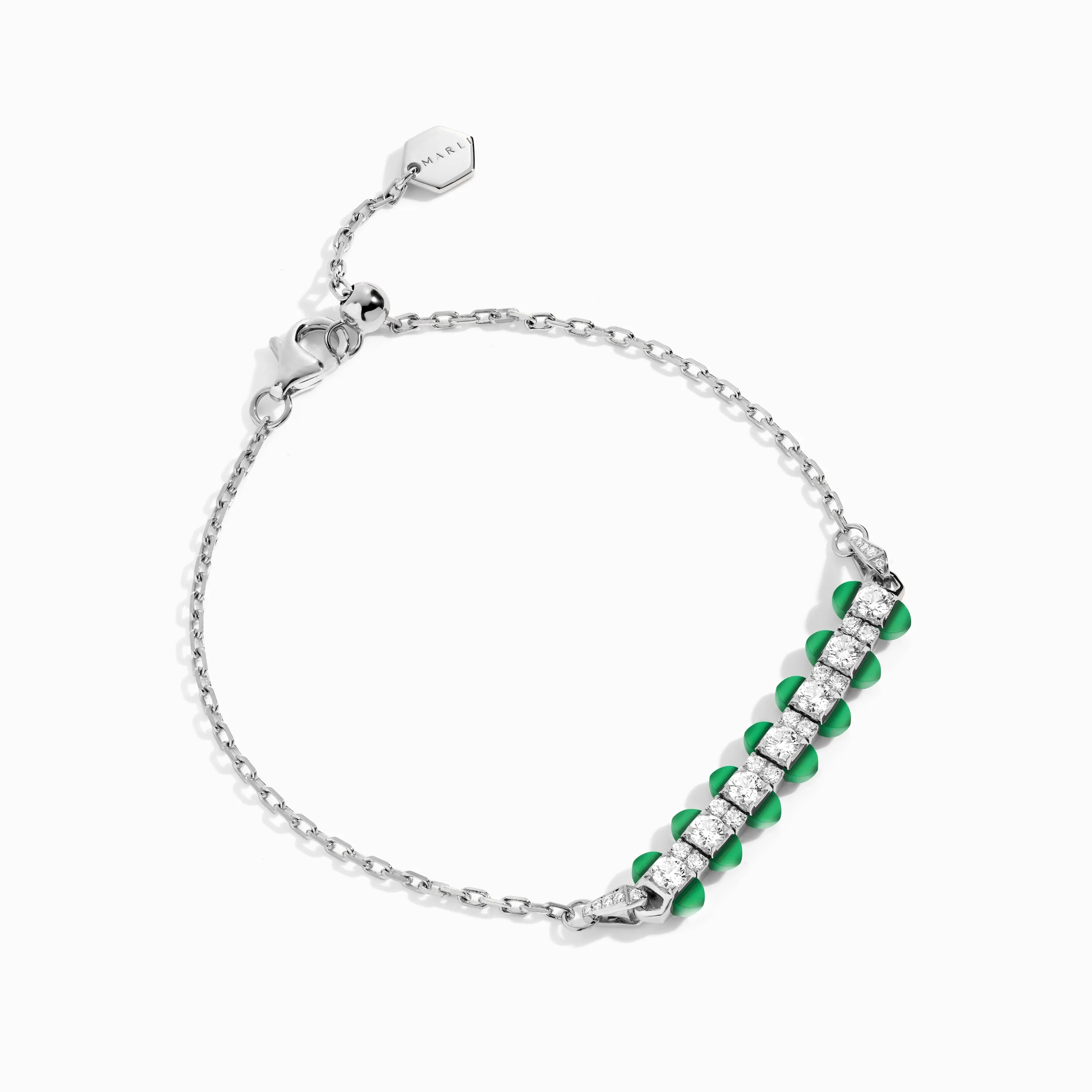 Tip-Top Diamond Chain Bracelet