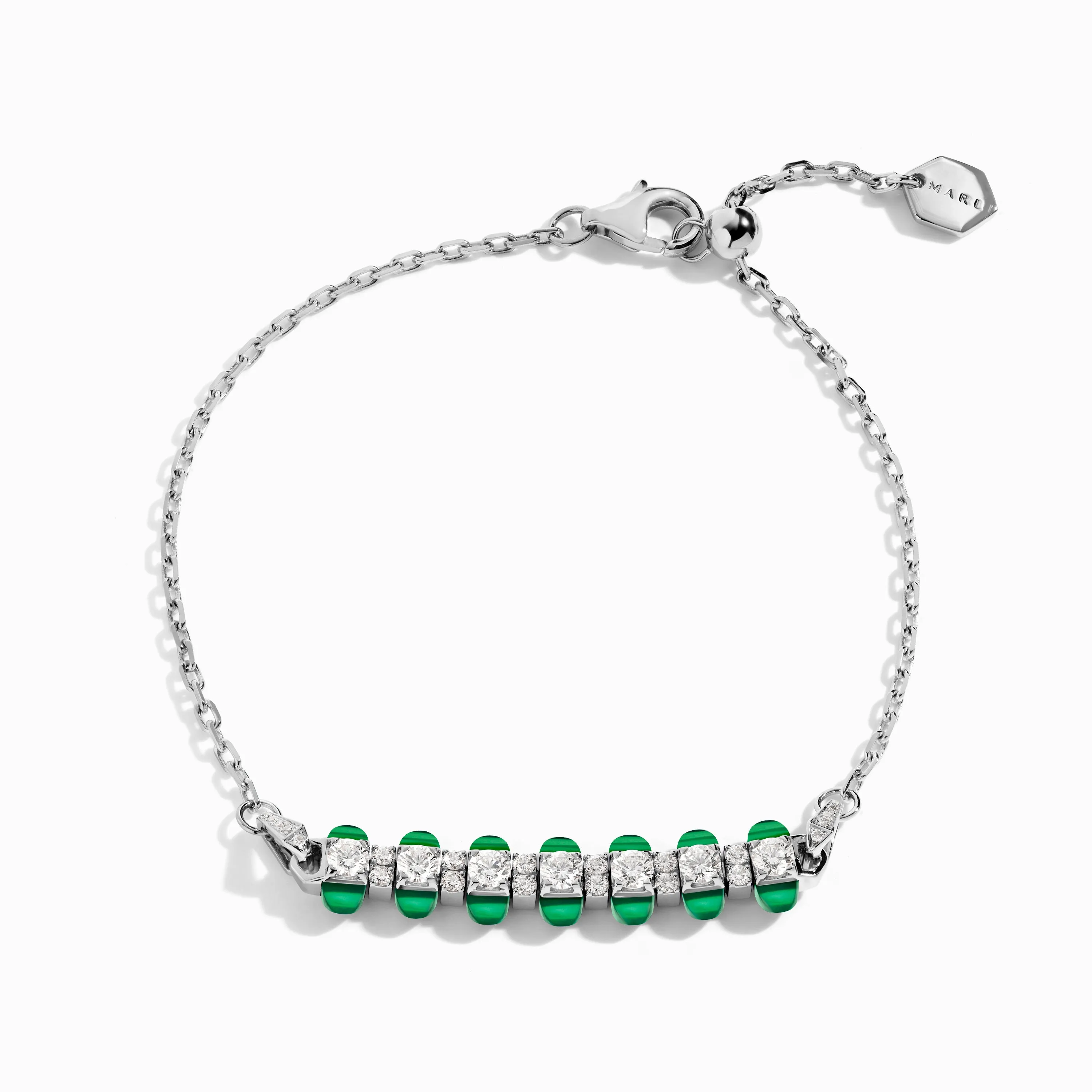 Tip-Top Diamond Chain Bracelet