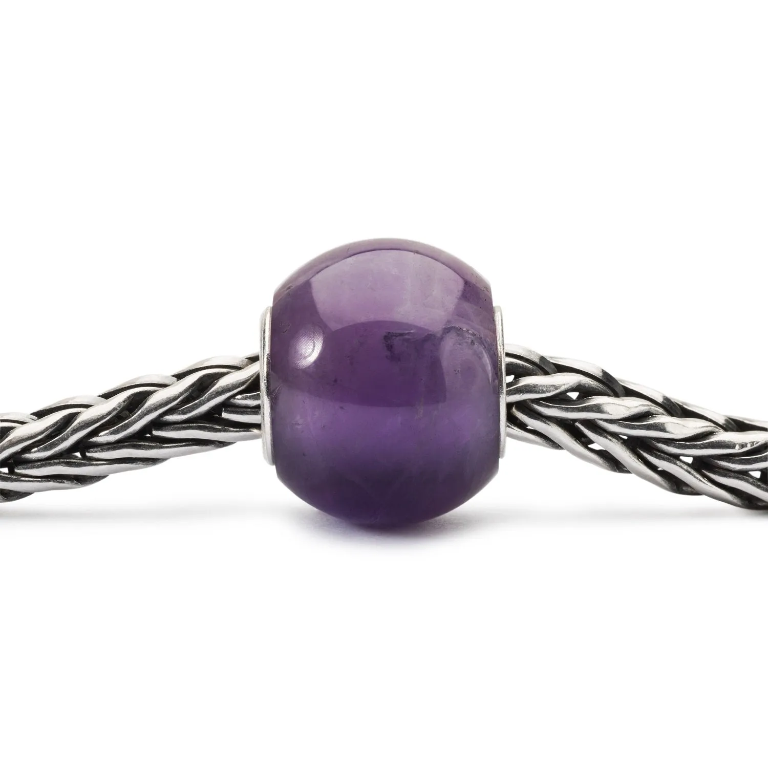 Trollbeads Round Amethyst Bead