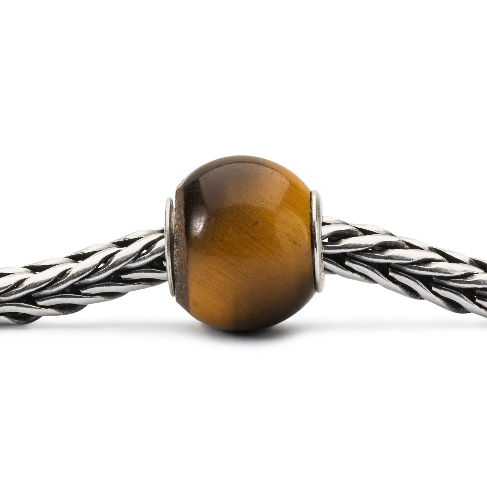 Trollbeads Round Tiger Eye Bead