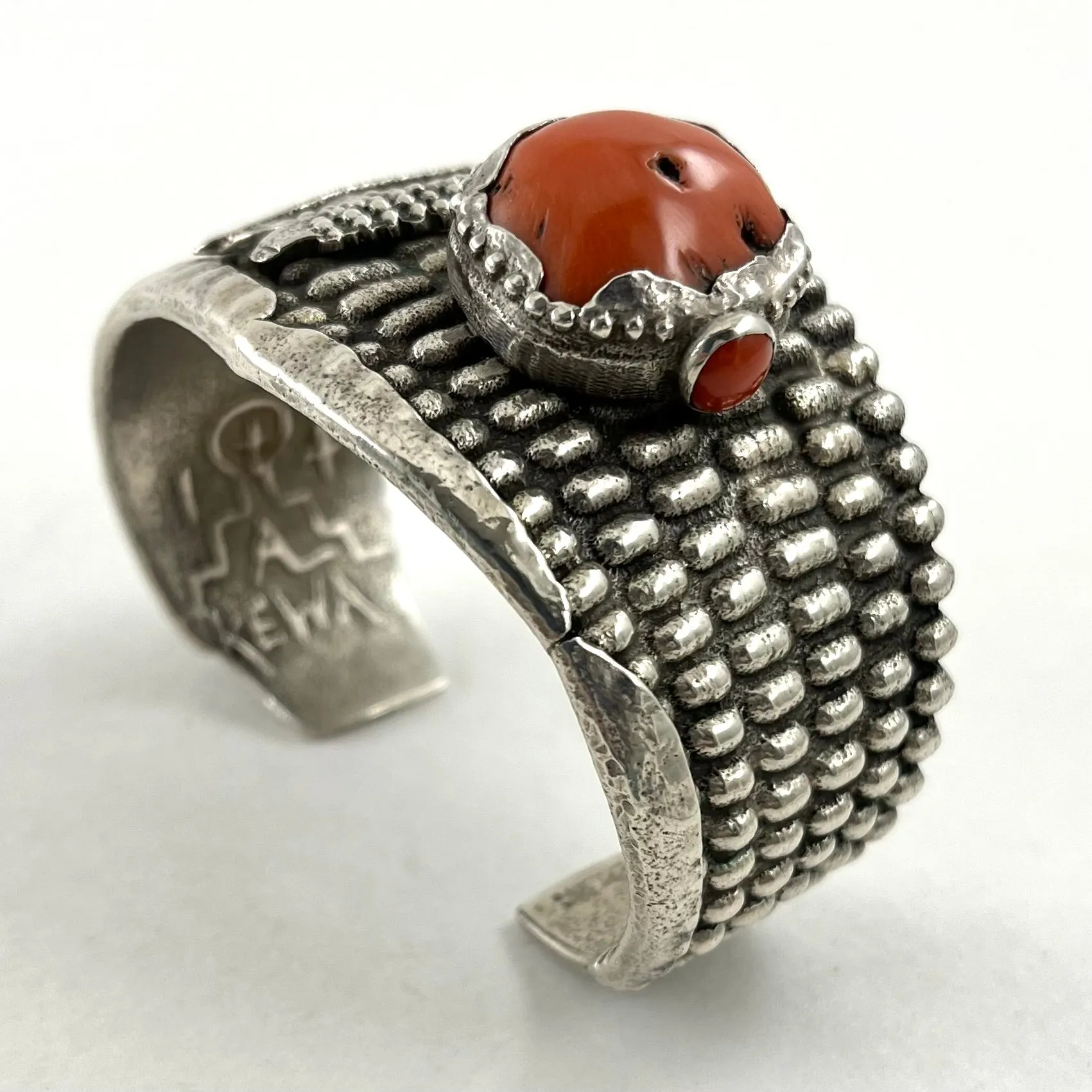Tufa Cast With Coral<br>By Anthony Lovato