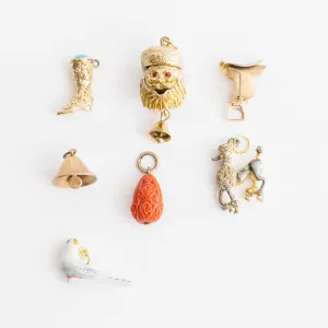 Vintage Time will Tell Charms | Charm Bracelet & Necklace | Custom Charm Jewelry